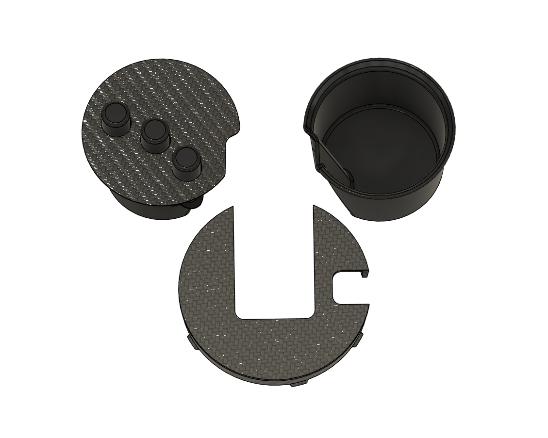 MINI R56 Kit reubicación botones y embellecedor ShortShift