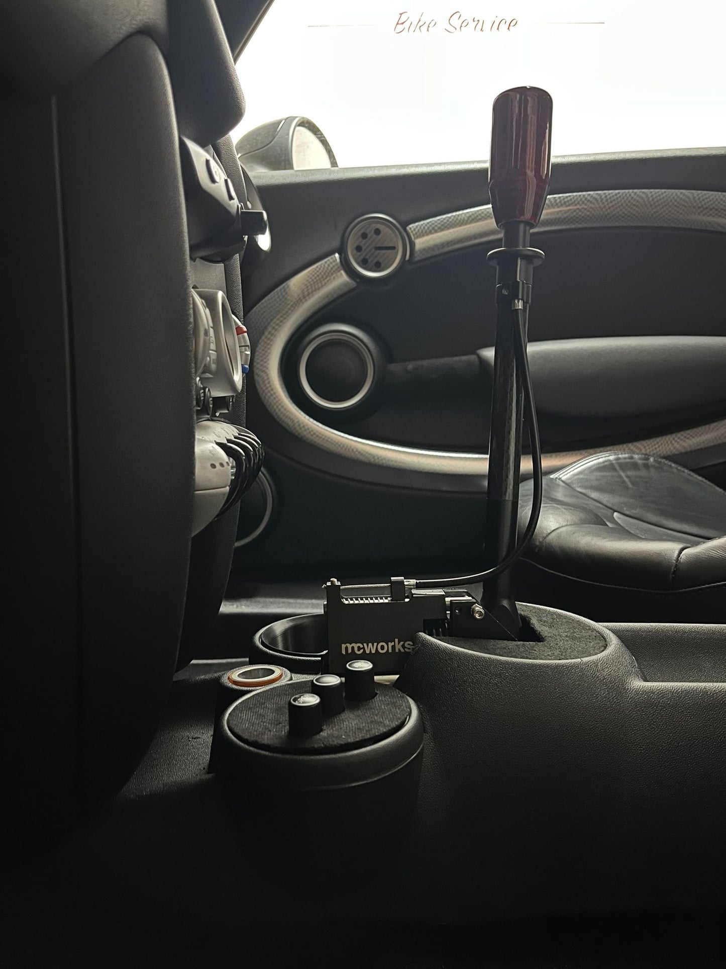 MINI R56 Kit reubicación botones y embellecedor ShortShift